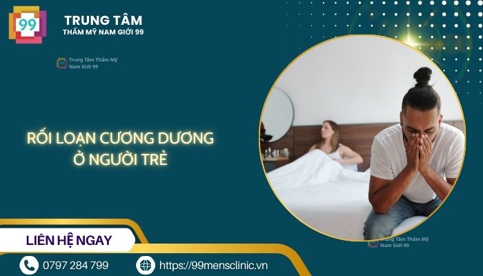 Rối loạn cương dương ở người trẻ