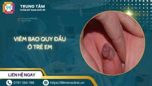 Viêm bao quy đầu ở trẻ em
